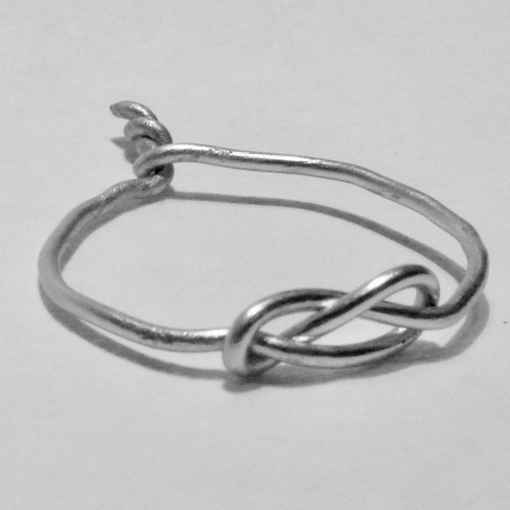 Silver Infinity Ring - Picture 2 of 4